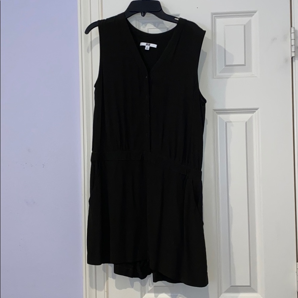 Army Green Button Up Romper - Perfect Condition - image 1